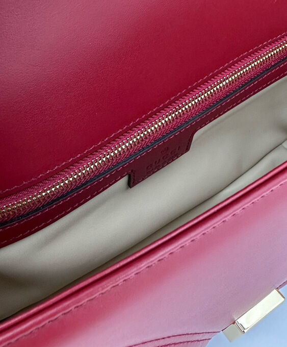 Gucci GG Marmont Small Shoulder Bag 443497 Mauve